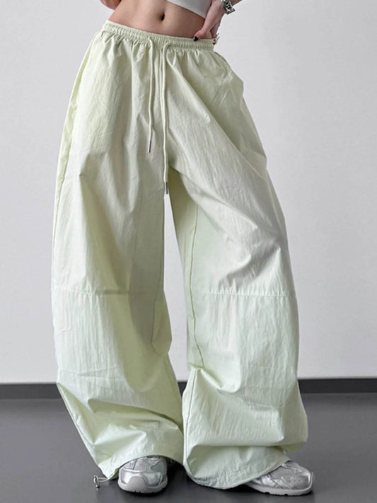Oversized Wide Leg Drawstring Pants Light Green Trendsi 9c9f8367-e95c-476a-bf59-0d5864267fc6-Max-Origin