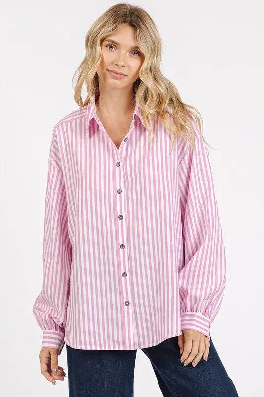 Mittoshop Button Down Striped Long Sleeve Shirt Trendsi 9cba96fe-6f67-4ffe-b378-c630060499e7-Max