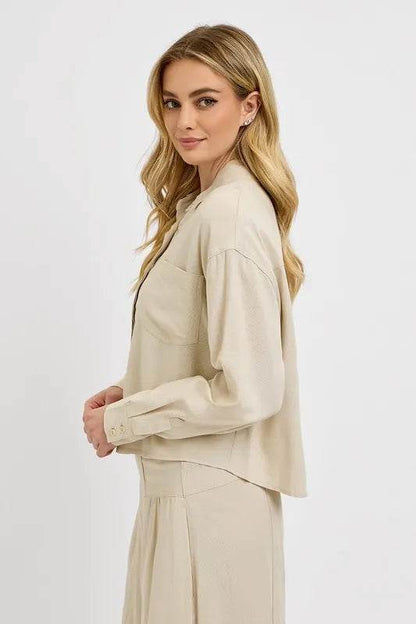 RISEN Button Down Long Sleeve Shirt Trendsi 9cfb18a1-15e9-436d-b0e1-a267d5fbc846-Max