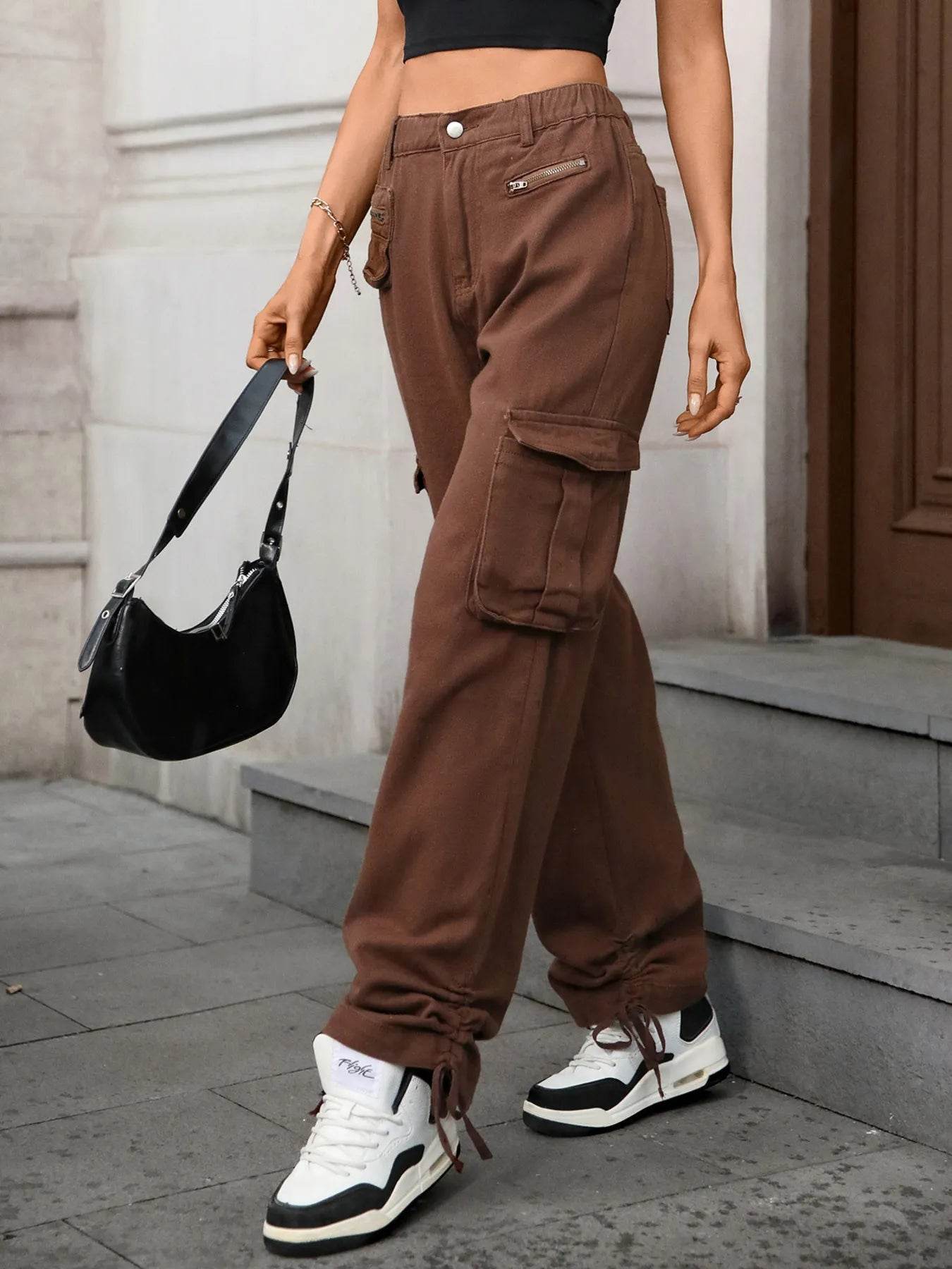 Wide Leg Cargo Jeans Trendsi 9d16185dfe9146ba8fe2d93f4170bf6e-Max-Origin