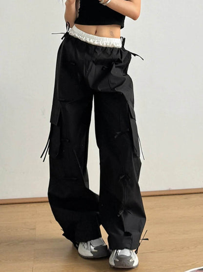 Cargo Wide Leg Pants with Bow Tie Details Trendsi 9d3de6f1-718f-4e85-955b-359229cc1dc5-Max-Origin