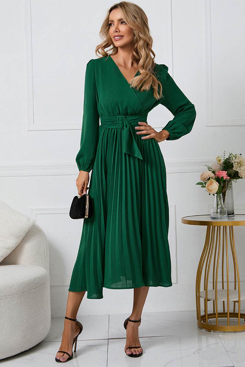 V-Neck Long Sleeve Tie Waist Midi Dress Trendsi 9daca13e80654c0ea99cbecb052234cd-Max
