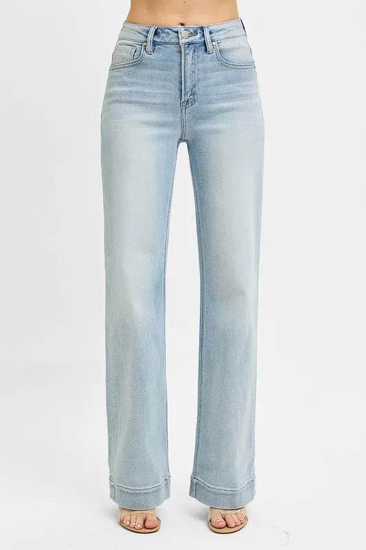 RISEN Full Size Run High Rise Straight Jeans LIGHT Trendsi 9e0b0718938546ada53d14938e92d5e1-Max-Origin