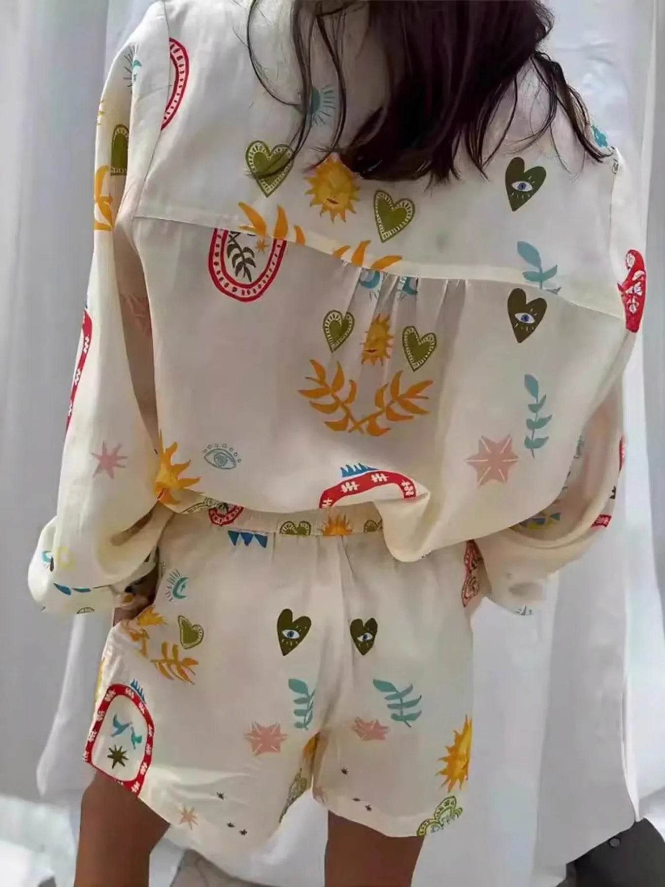 Button Up Long Sleeve Shirt and Shorts Set Trendsi 9e47aba30da2459f821aefa9077a1b08-Max-Origin
