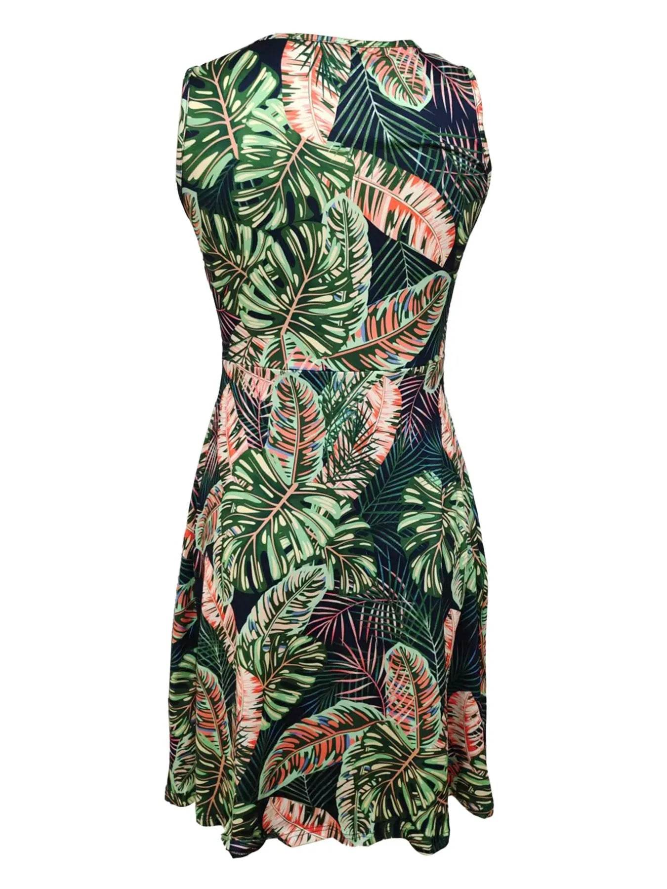 Tropical Print V-Neck Sleeveless Summer Dress Trendsi 9e500f6e-7208-40ed-bb12-49106a2e3181-Max-Origin