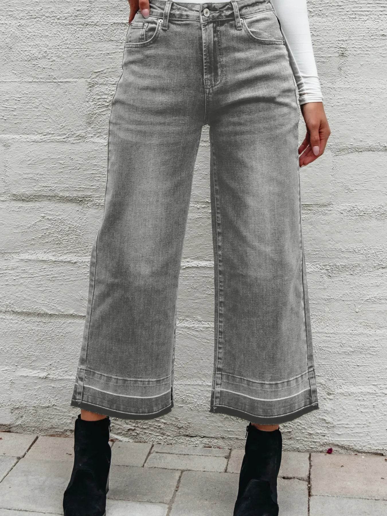 High Waist Wide Leg Washed Jeans Trendsi 9e82196e09b7424f80b192d804048c29-Max-Origin