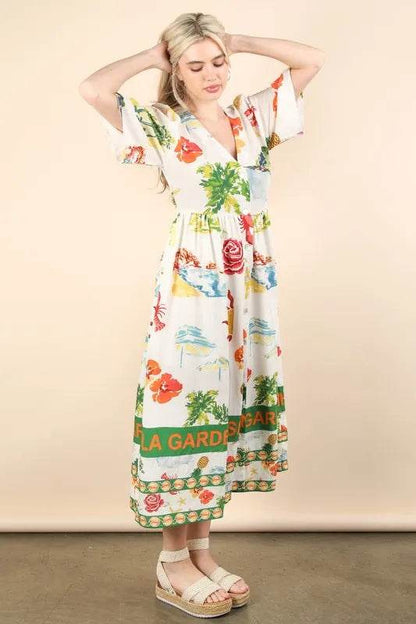VERY J Button Down Printed Midi Dress Trendsi 9e974e186b5d4c7fba6bdcb48af7ded3-Max-Origin