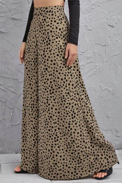 Animal Print High-Rise Culottes Trendsi 9eaf669ca9a1449daa0a84c508012ca3-Max