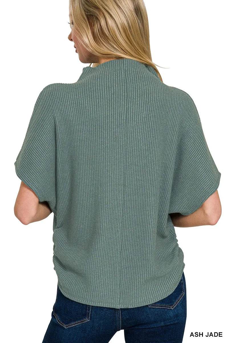 Zenana Mock Neck Top and Pants Sweater Set Trendsi 9f1692b576f84f0b9c2c48ad62d4dbb2-Max-Origin