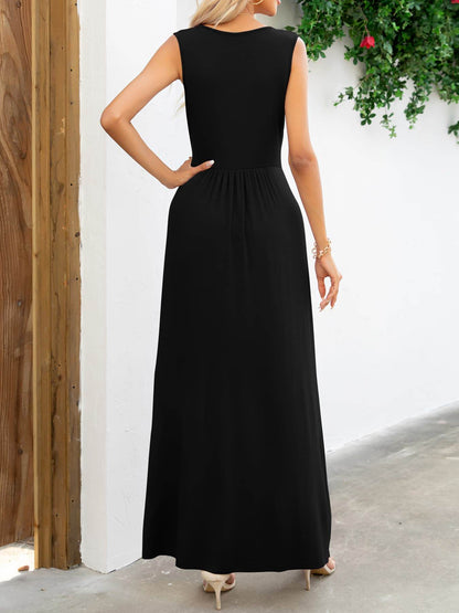 Surplice Neck Sleeveless Maxi Dress Trendsi 9f1efd5af6e646f094434837ad65741c-Max