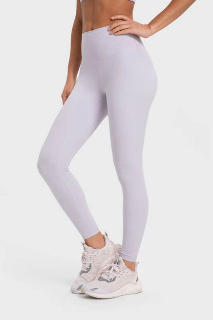 Millennia Highly Stretchy Wide Waistband Yoga Leggings Lilac Trendsi 9fb4cdba5e8c4e0da4e049aa53db210e-Max