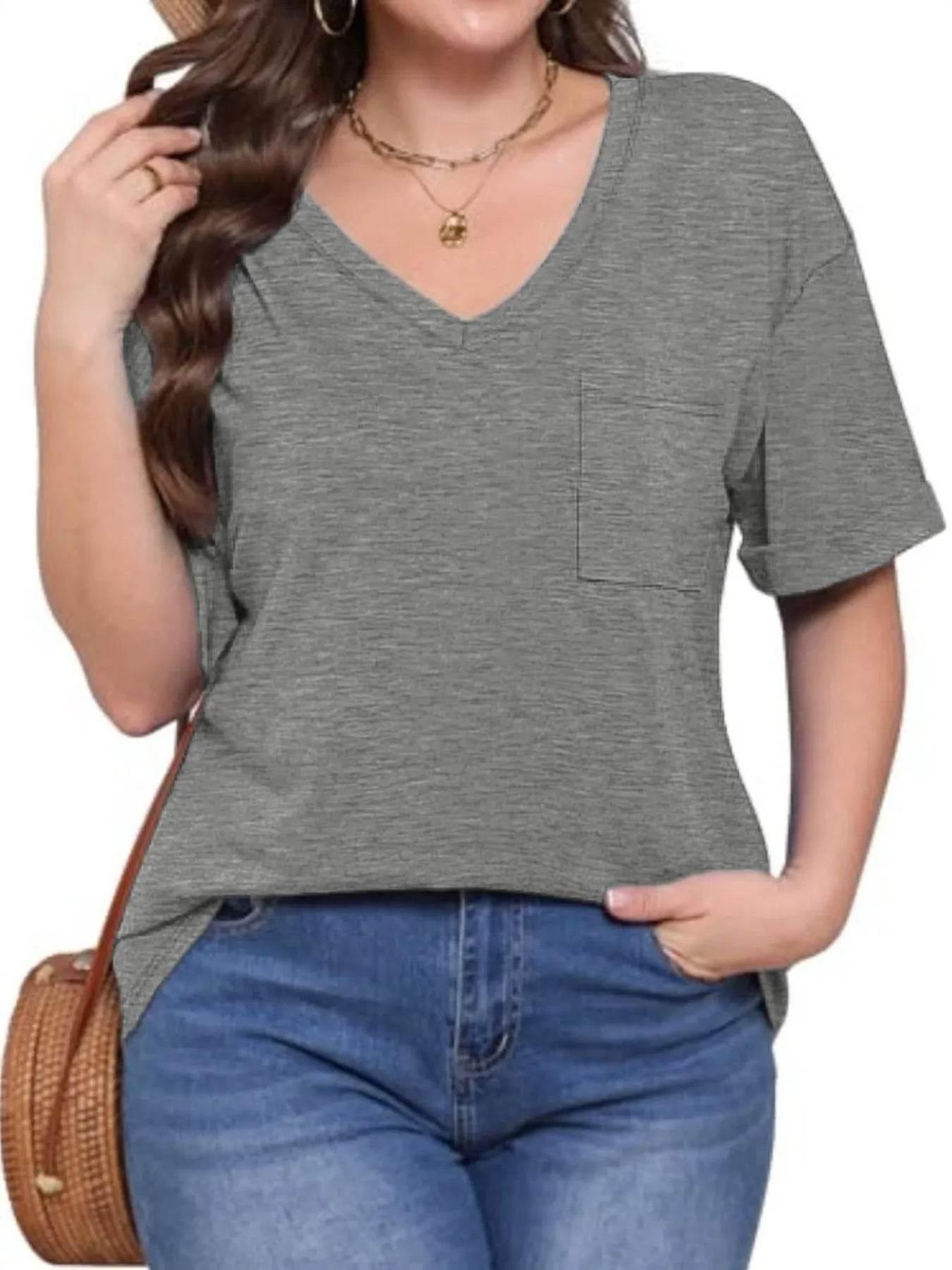 V-Neck Pocket T-Shirt Trendsi 9fd7f36ef99e4aa79a16da7ae0cc5986-Max-Origin