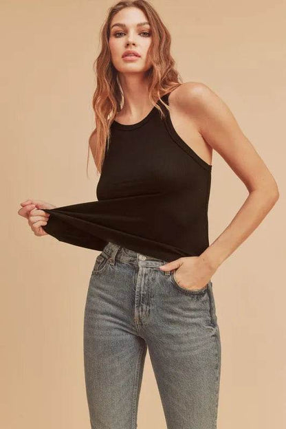 Aemi + Co Lightweight Ribbed Tank Trendsi a05135cd-c69b-46a0-a18a-c07e493b3736-Max