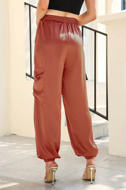 Long Tie Waist Pocketed Pants Trendsi a0a3dd35dabc461a89044cfe4c62f6c8-Max