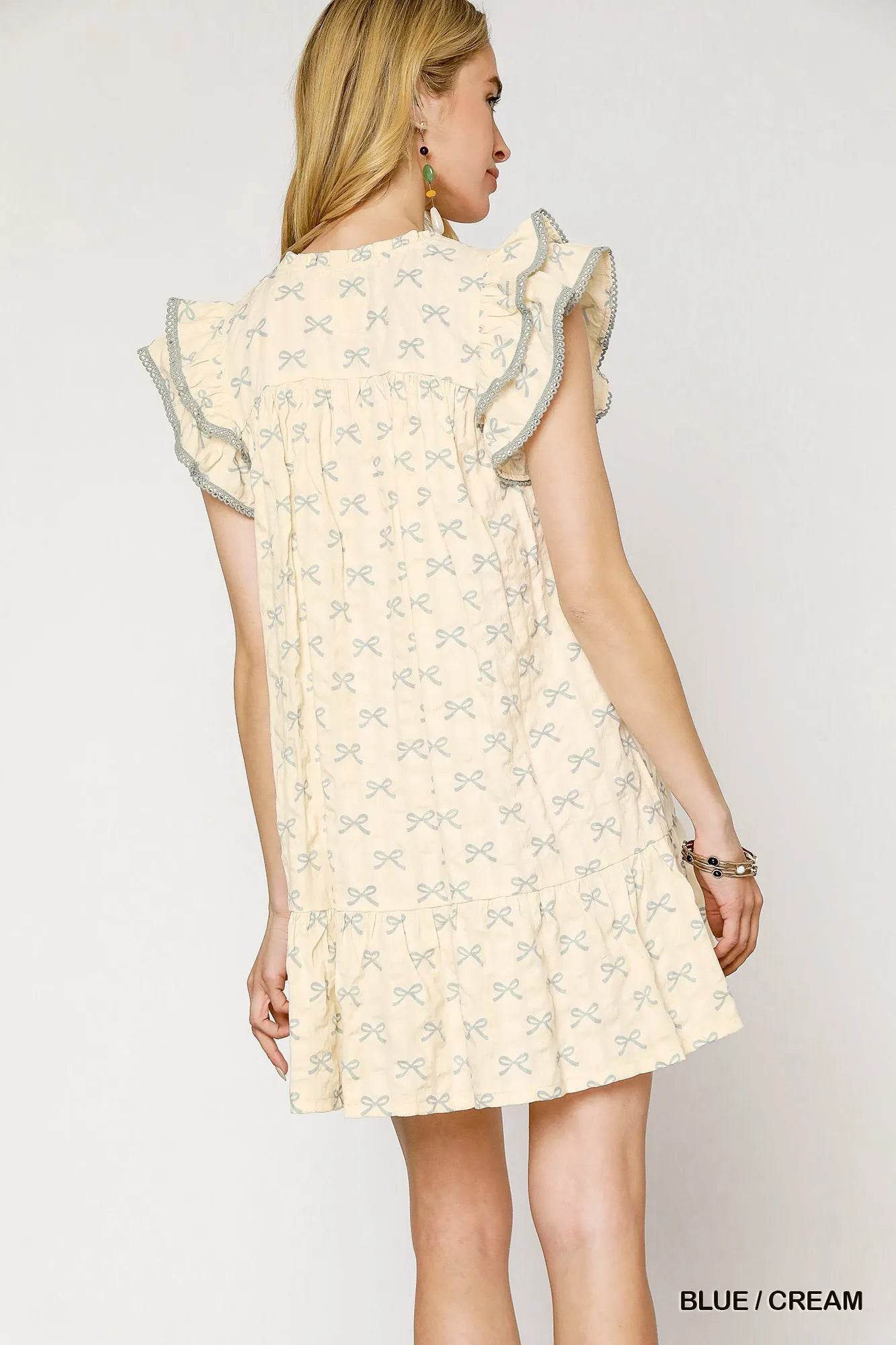 Umgee Bow Print Ruffled Cap Sleeve Mini Dress Trendsi a0cb2162-2ca3-45ab-b986-dfe8968982d6-Max-Origin