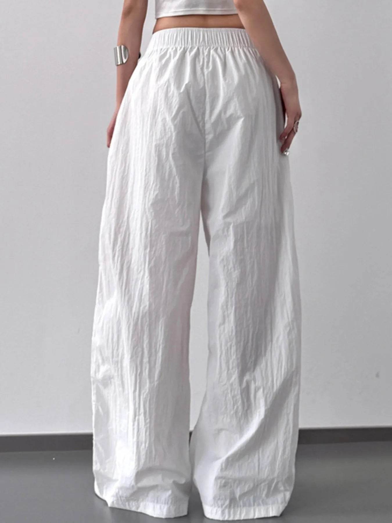 Wide Leg Elastic Waist Pants Trendsi a0f6c3d5-4fa9-46ab-bedb-0fe361c282c1-Max-Origin
