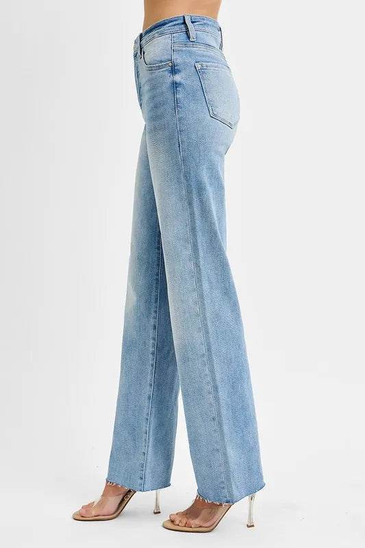 RISEN Tummy Control Rise Straight Jeans Trendsi a0fe0c31033443eaae1a3a1571edf58f-Max-Origin