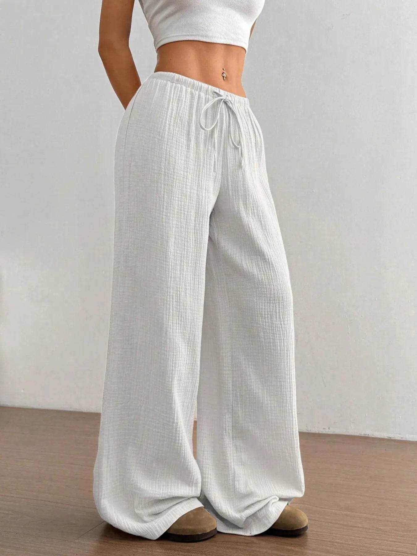 Drawstring Wide-Leg Casual Pants Trendsi a11445c92f9d4349bc7adb859028996c-Max-Origin