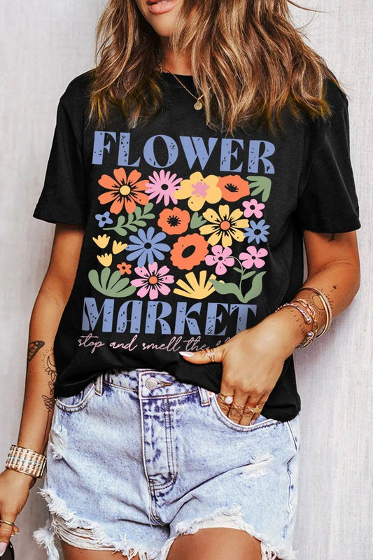 Flower Market Graphic Round Neck T-Shirt Black Trendsi a15bdfb3-a626-4f2c-bb95-cafcc7df6cbb-Max-Origin