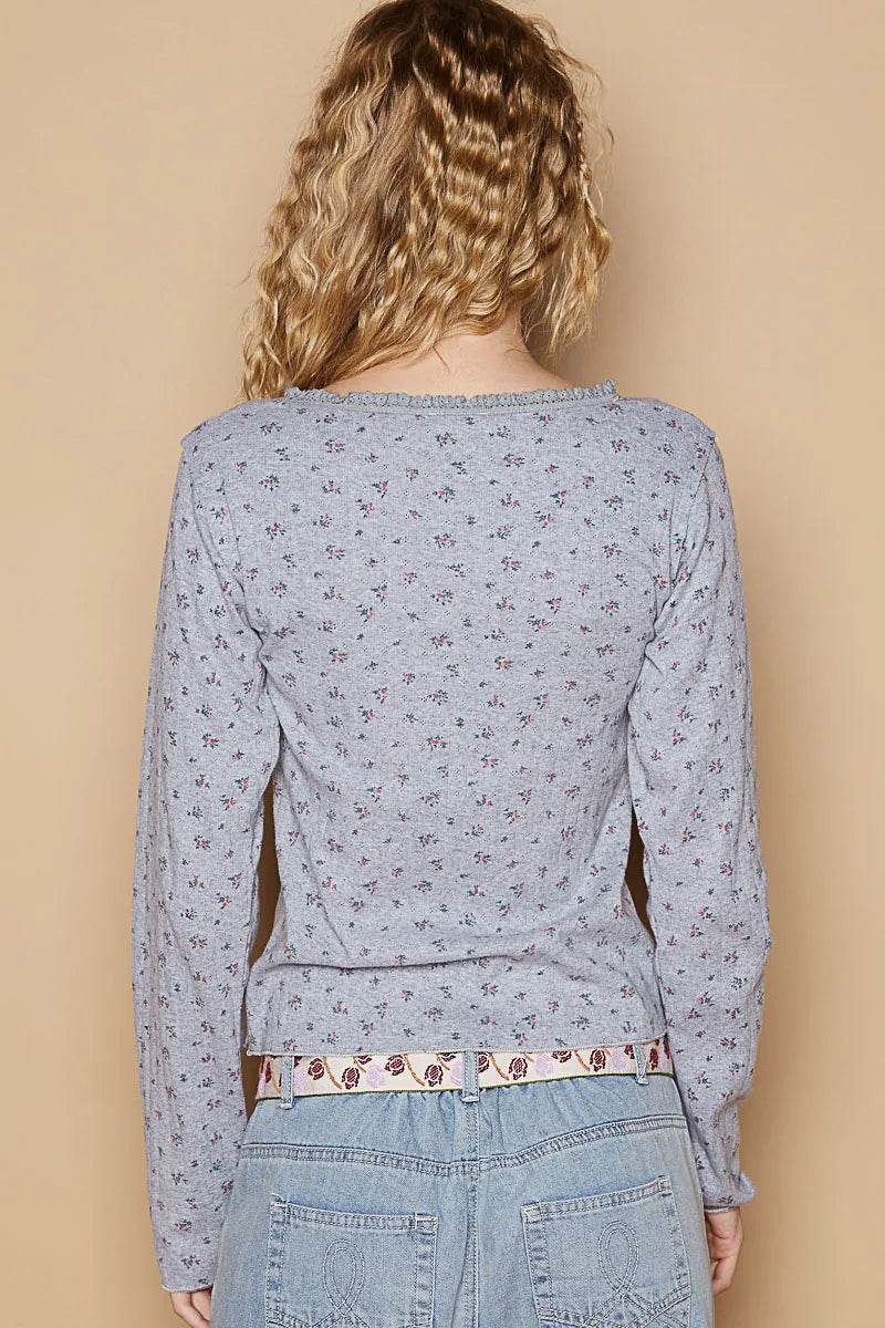 POL Floral V-Neck Long Sleeve T-Shirt Trendsi a1d31304-d8f7-4986-9a06-cf44e3514897-Max-Origin