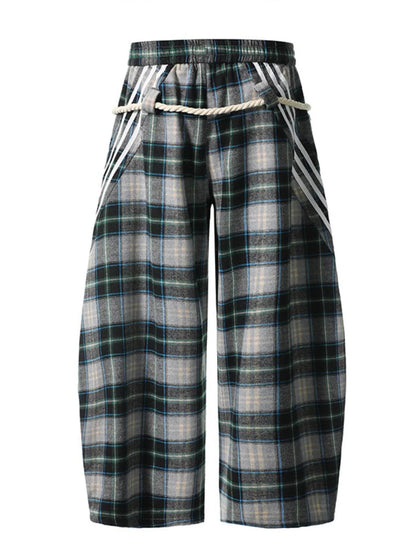 Plaid Casual Pants with Side Stripes Trendsi a1f48cc4-0798-49a2-9bc8-58510bf36199-Max-Origin