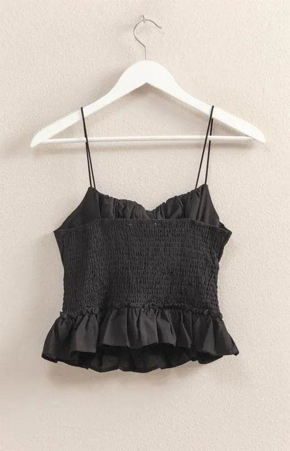 HYFVE Poplin Smocked Waist Summery Cami Top Trendsi a26cf410c71e41d299033078a2f1ee0d-Max-Origin