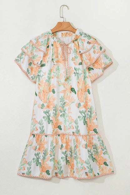 Floral Tie Neck Layered Short Sleeve Dress Trendsi a2a9136f-2e6e-4e60-bfb7-fad67aba44d9-Max-Origin
