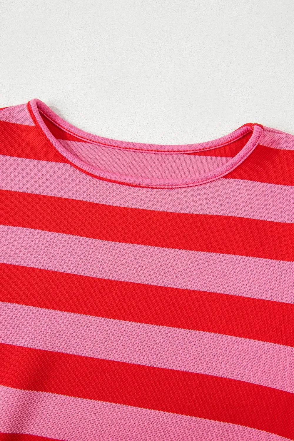 Striped Ruffle Sleeve Summer T-Shirt Trendsi a2d56a7a-d41f-4633-ab24-76bdd808a36e-Max-Origin