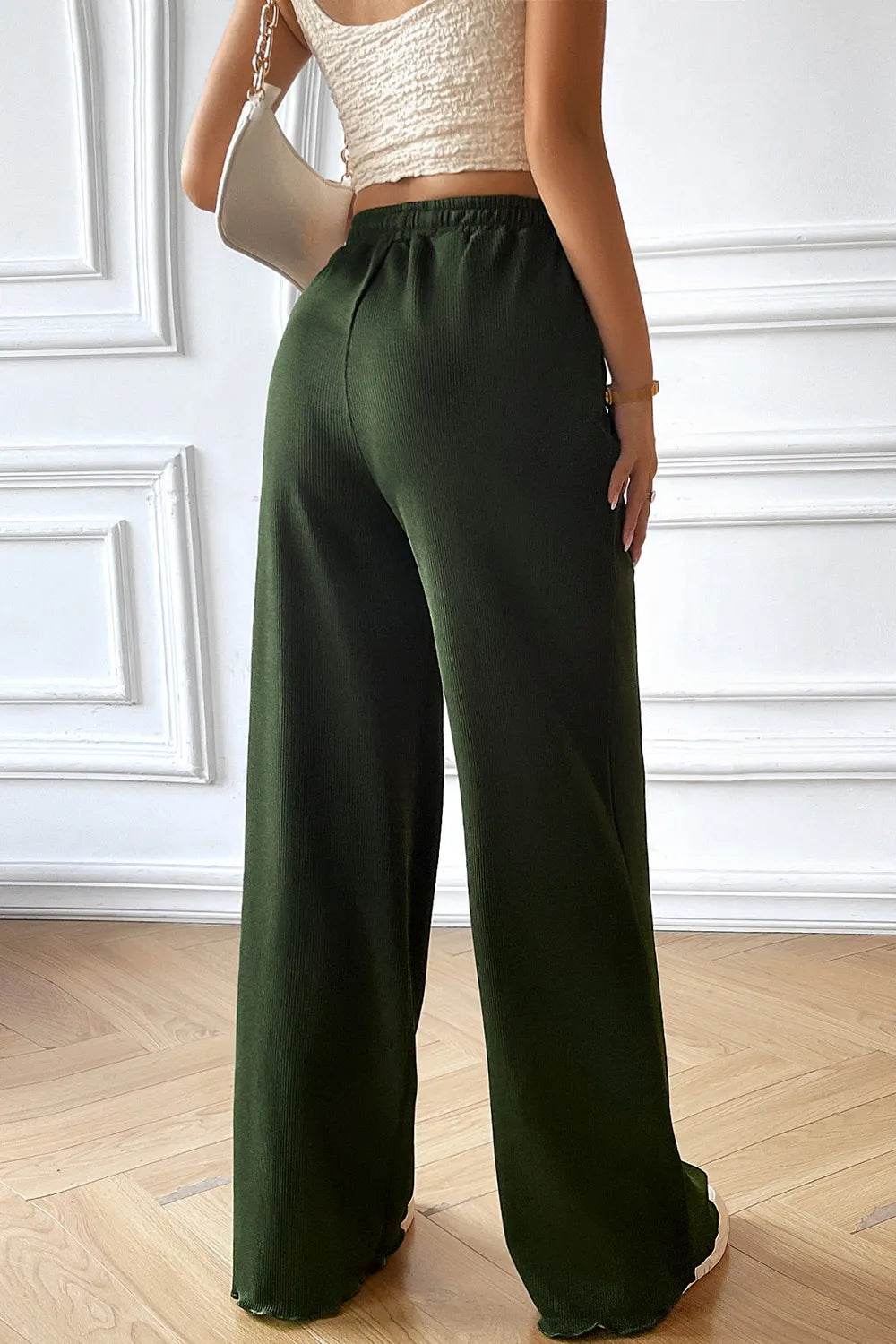 Devine Drawstring Wide Leg Pants with Pocketed Trendsi a36c5d71-4ead-4929-8c2b-02b8e497617a-Max