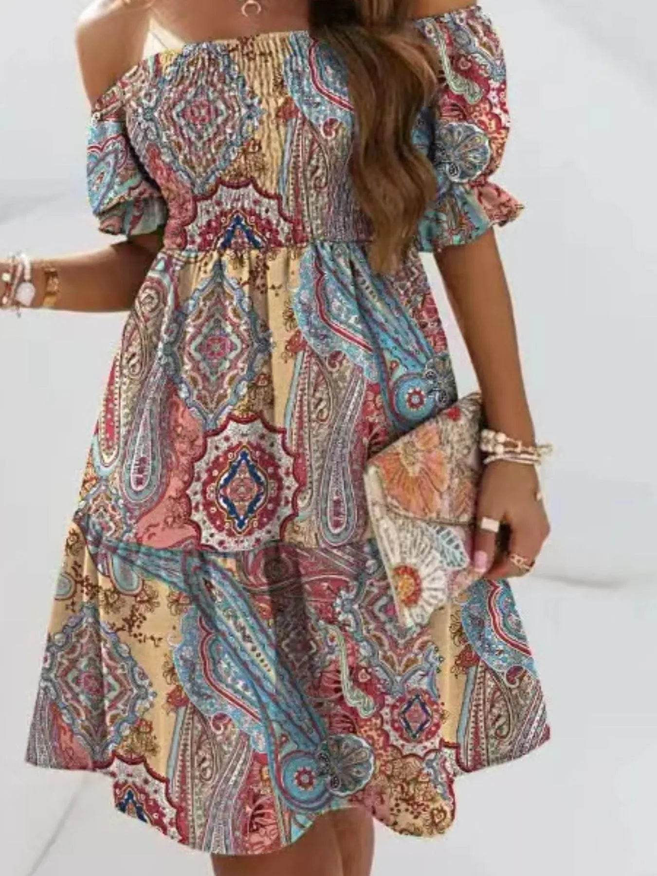 Off Shoulder Smocked Summer Dress Trendsi a3fc21e7-2974-4624-9e3b-b6fbd703f26a-Max-Origin