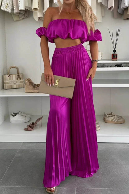 Off-Shoulder Top and Pleated Pants Set Rose Red Trendsi a4496b5d-9cb8-4a91-bbe6-5f264066e7c4-Max-Origin