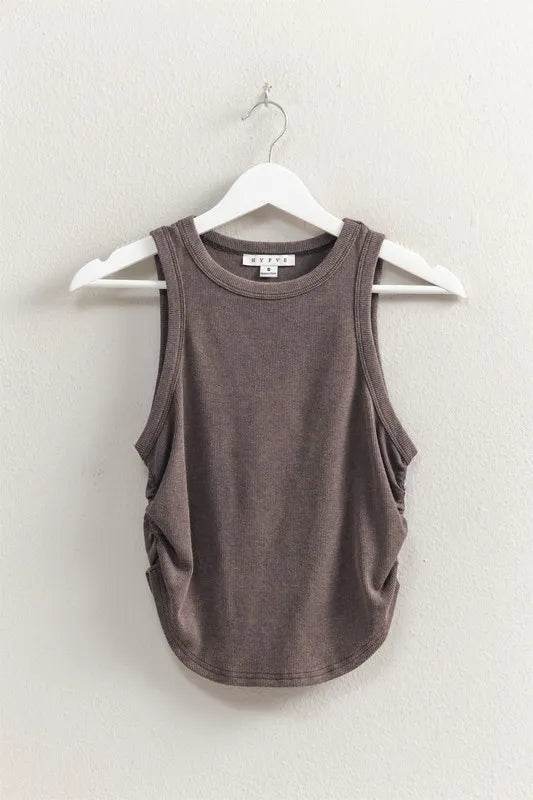 HYFVE Mineral Wash Rib Knit Tank Trendsi a490e11e6778406e911d440ba5966b16-Max-Origin