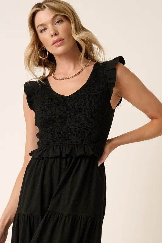 Mittoshop Smocked Ruffled Tiered Midi Dress Trendsi a4b56da7-02cf-43da-a77b-483ad5269cc6-Max