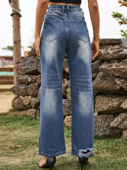 Distressed Jeans with Pockets Trendsi a4fbb0d7-7218-42e2-9368-794fdb1528c9-Max