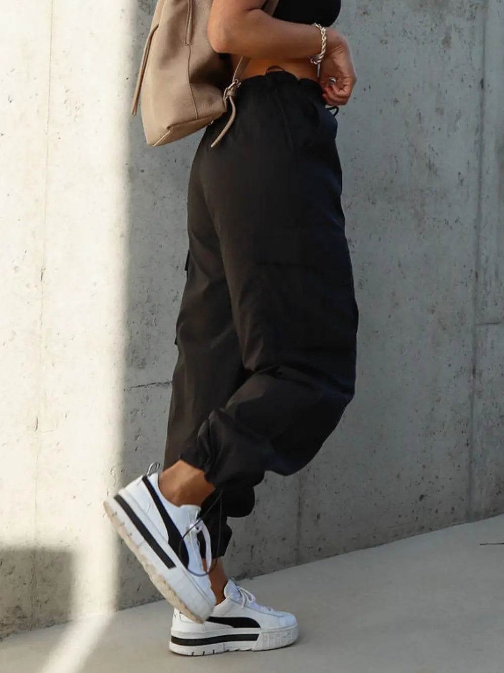 Drawstring Pants with Pockets Trendsi a4fc6043e4414d998b8bf668e7bfcfb1-Max