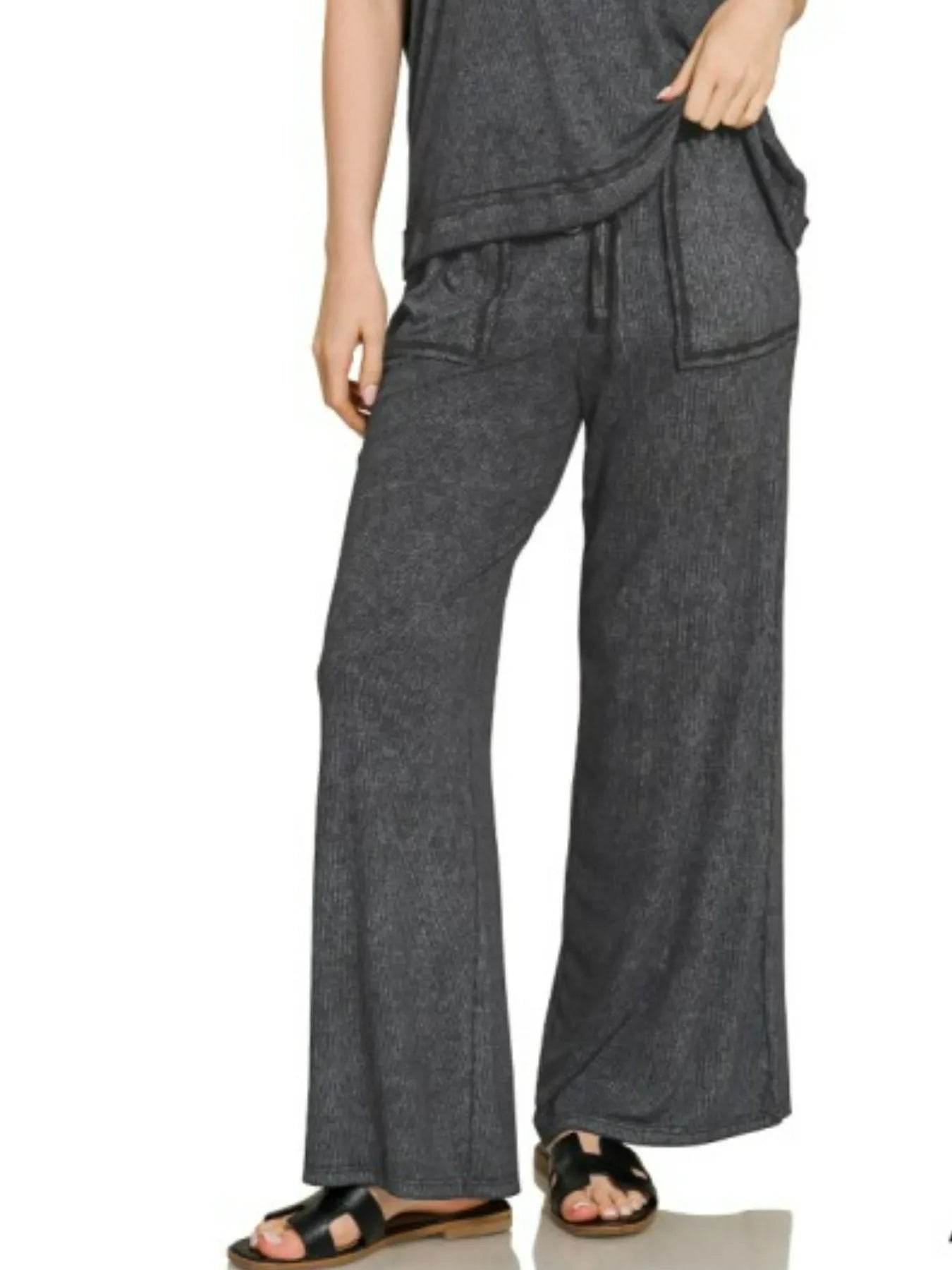Zenana Ribbed Acid Wash Rayon Top & Pants Set Trendsi a553a1d9-dcd1-455e-b711-45e0909729e1-Max-Origin