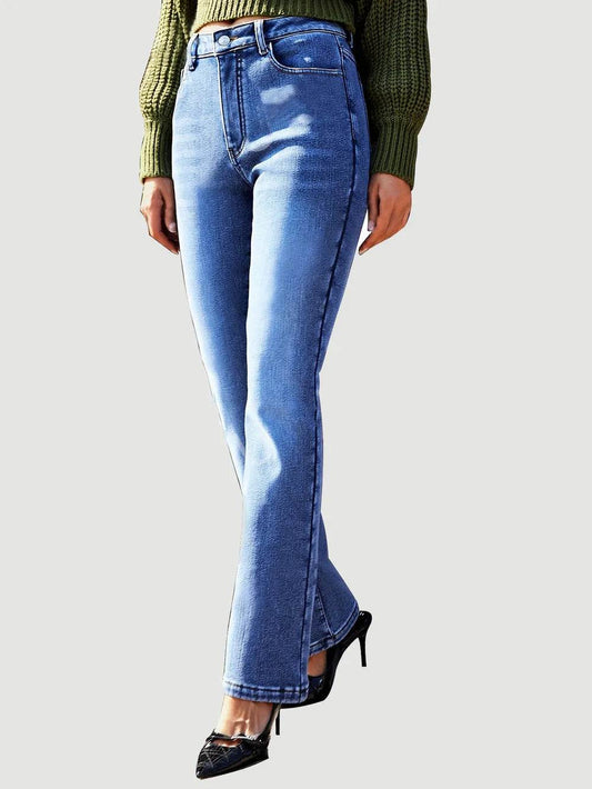 Straight Leg Jeans with Pockets Trendsi a6c1abda-66b1-44f4-9739-ec074b3482eb-Max