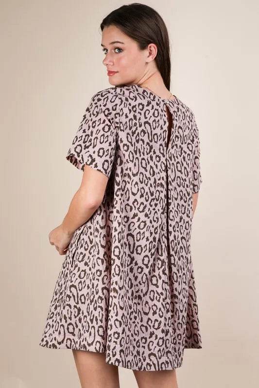 VERY J Leopard Printed Comfy Mini Dress Trendsi a772750779a74d639b1231662586c54a-Max-Origin