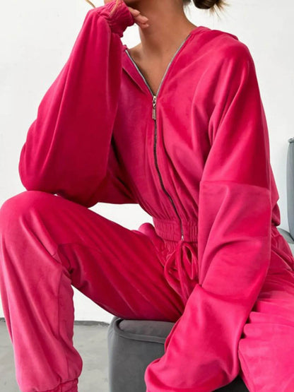 Zip Up Long Sleeve Top and Pants Set Trendsi a7a3fa38-095f-4784-b9be-87467ae47fa7-Max-Origin