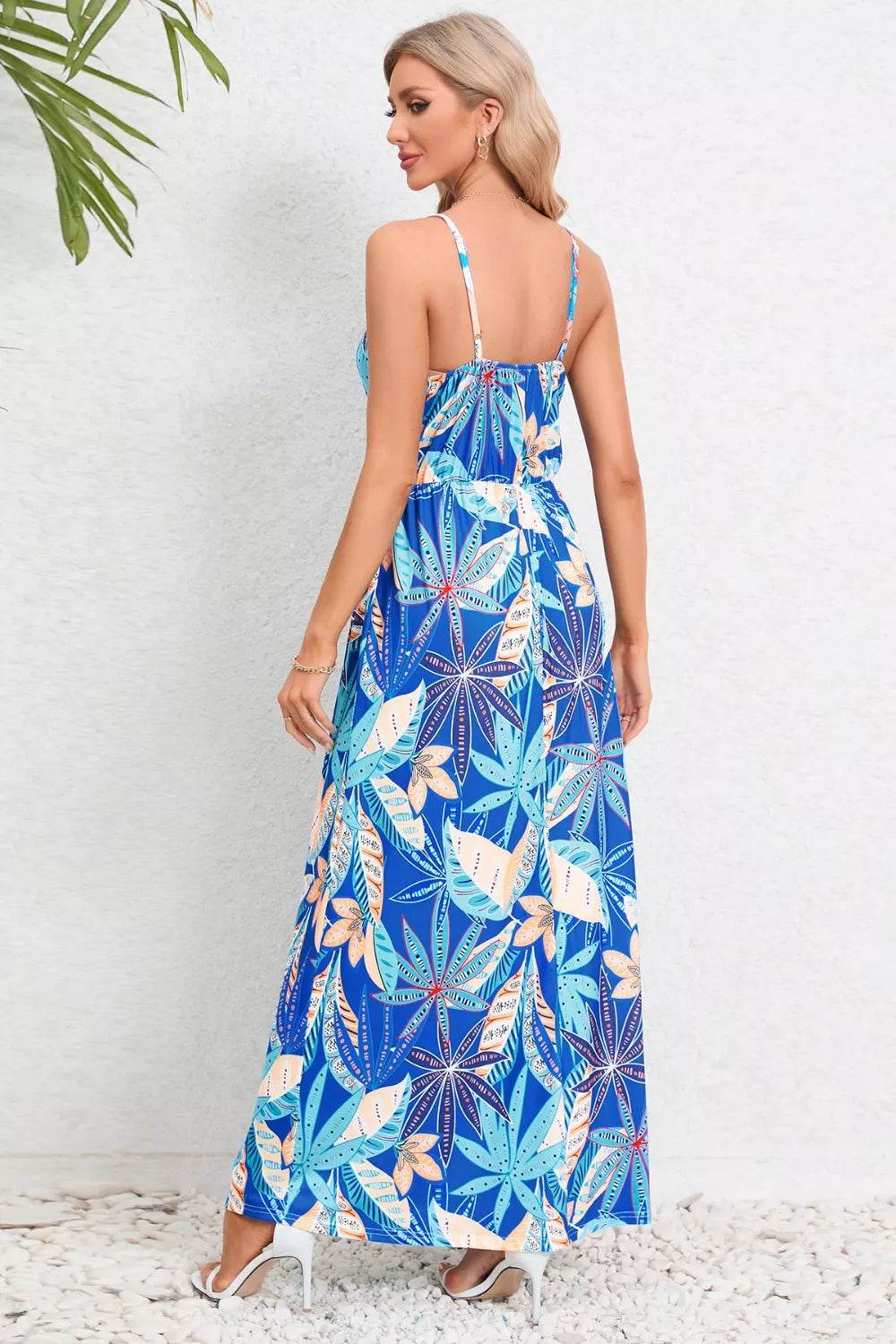 Printed Surplice Maxi Cami Dress Trendsi a7bd6368-4d38-4f1b-9bd5-792454544e42-Max