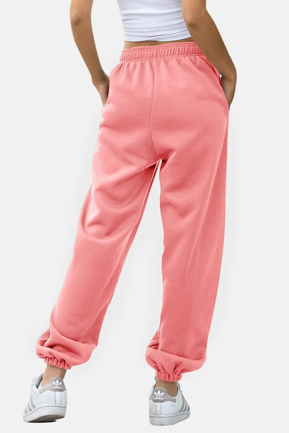 Elastic Waist Joggers with Pockets Trendsi a7eb7340-2a86-471c-be10-2ea84ff5a457-Max