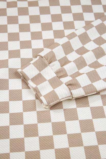 Checkered Long Sleeve Top and Skirt Two-Piece Set Trendsi a80b911f-9241-4e94-839d-3969fe0e490f-Max-Origin