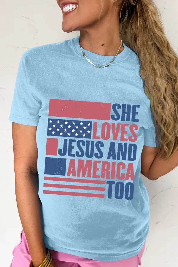 Patriotic US Flag Round Neck Short Sleeve T-Shirt Trendsi a82a73bf-9f06-482c-913f-c60416a08a5a-Max-Origin