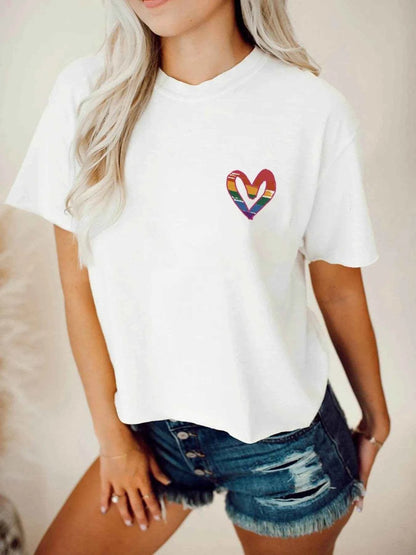 Letter Round Neck Short Sleeve T-Shirt Trendsi a83be8f8-2a2f-44f2-a034-3ee269e63e7a-Max-Origin