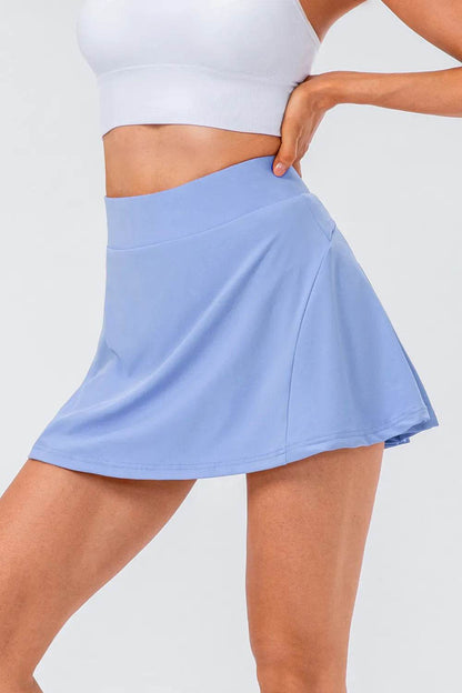 High Waist Pleated Active Skirt Trendsi a83cada9-133c-4e57-9ad6-59d44addb26c-Max