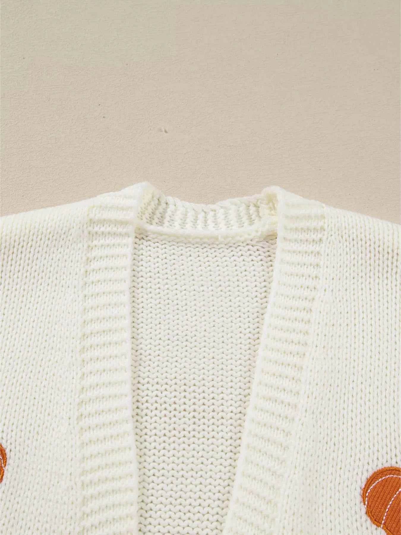 Halloween Pumpkin Embroidered Knit Cardigan Trendsi a8b0b53a97e746f0a940079668ae587b-Max-Origin