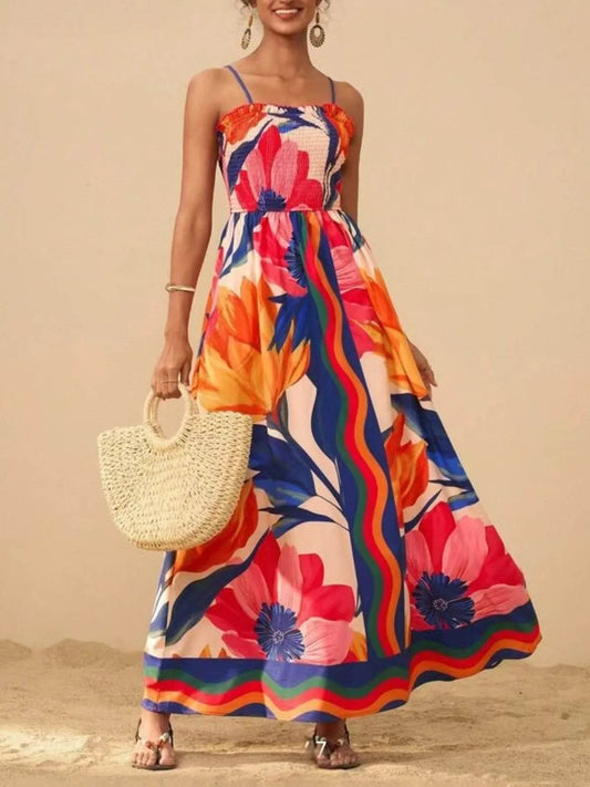 Smocked Printed Spaghetti Strap Maxi Summer Dress Red Trendsi a8b93c04ae22459e8d1344fd08431e95-Max-Origin