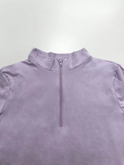 Half Zip Long Sleeve Crop T-Shirt Trendsi a8cf83e3-1b3f-4b38-9323-63a89871e0c5-Max-Origin