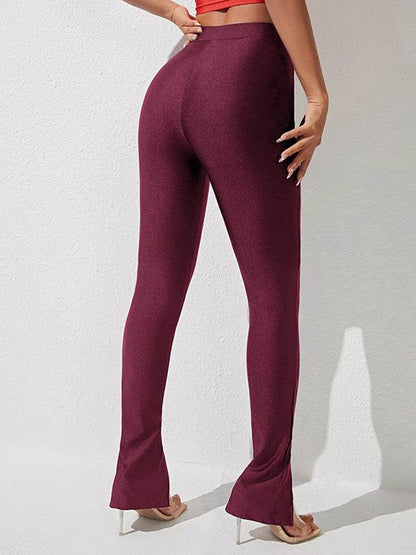 High Waist Slit Skinny Pants Trendsi a90d4dee4f4c48d28ba904235dfec8f4-Max