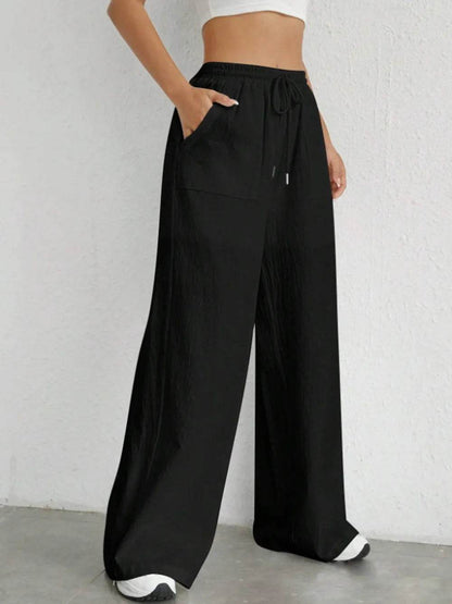 Drawstring Wide Leg Pants Trendsi a93e9cbb-8da9-4e14-adf3-0779410fde35-Max